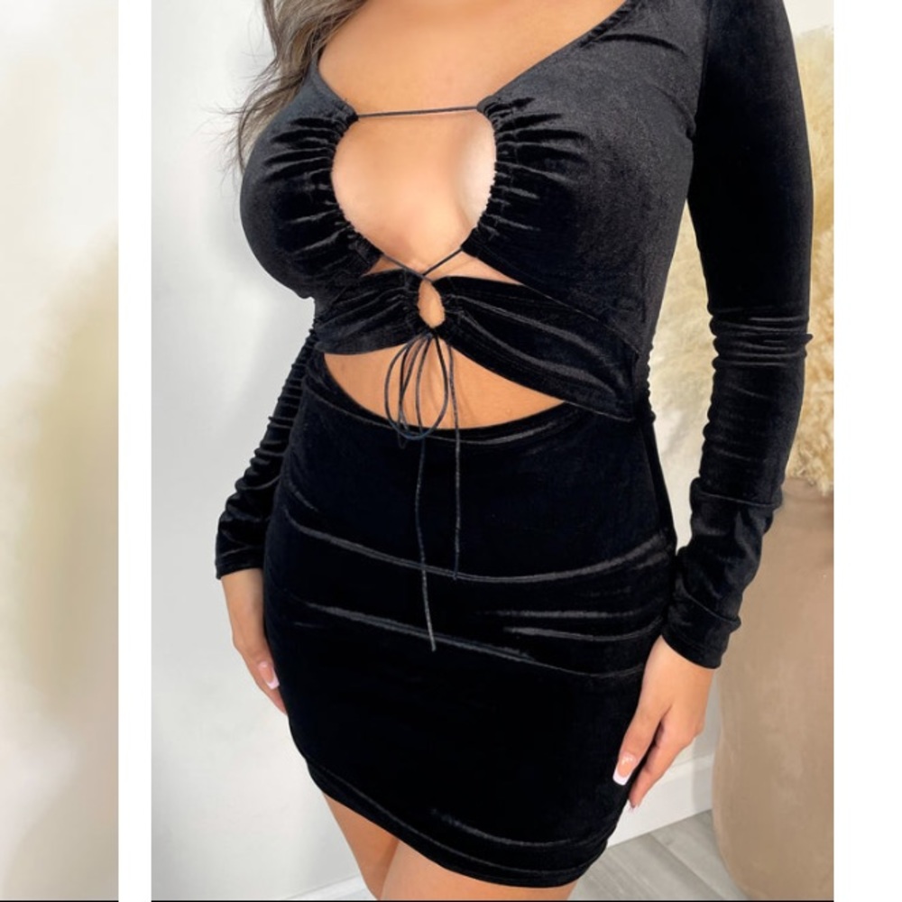FashionNova Velvet Dress